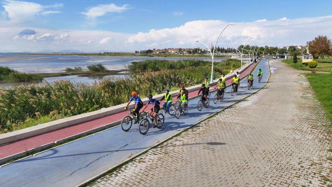 Konya’da pedallar tarihi ve doğal güzellikler için çevrildi 9